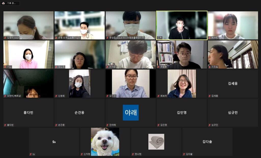 [은평외국인노동자센터] 청년교육아카데미-난민편 성황리에 끝마쳐